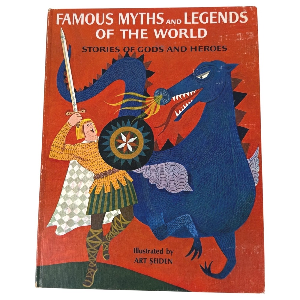 Famous Myths and Legends of the World Stories of Gods and Heros Hardcover Bookโ